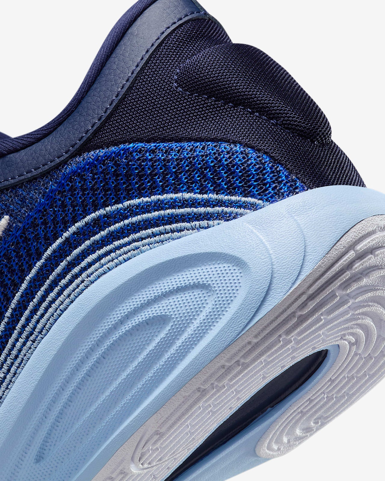 FJ7808-401 Nike GT Hustle Academy College Navy Psychic Blue Racer Blue (Men's)