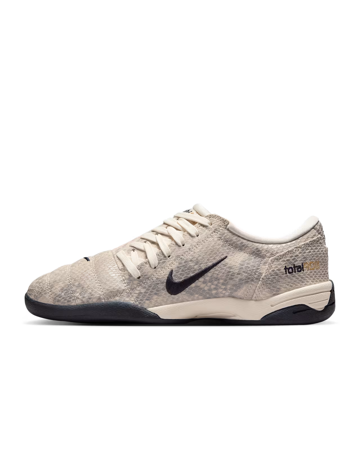 IB4204-100 Nike Total 90 3 Snakeskin Pale Ivory and Black (Women's)