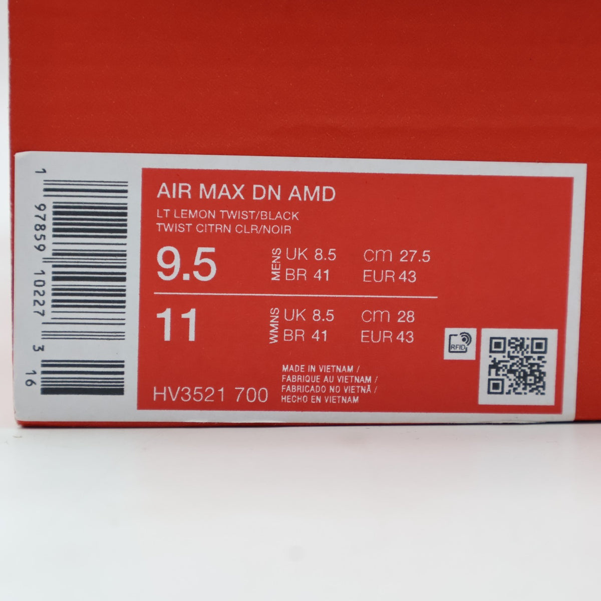 HV3521-700 Nike Air Max DN Light Lemon Twist (Men's)