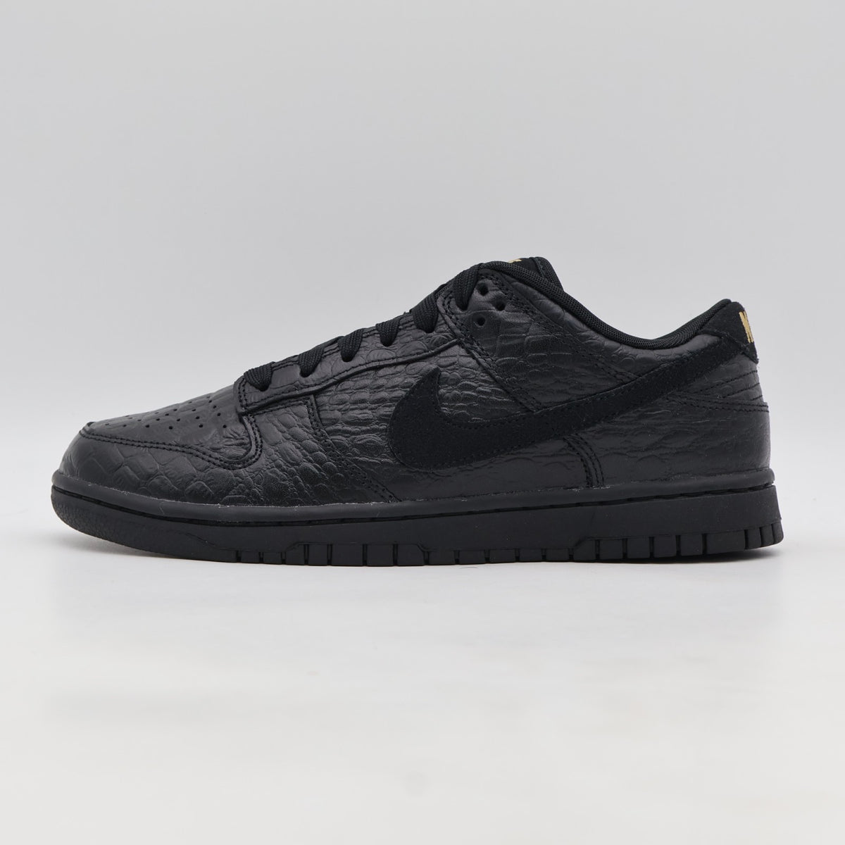 HV4388-001 Nike Dunk Low Crocodile Black (Women's)
