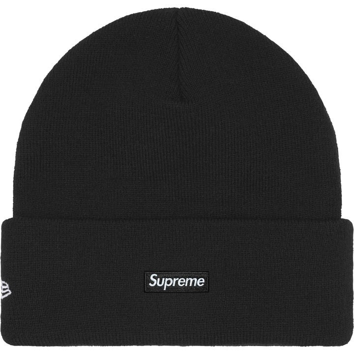 Supreme New Era Old English Beanie Black