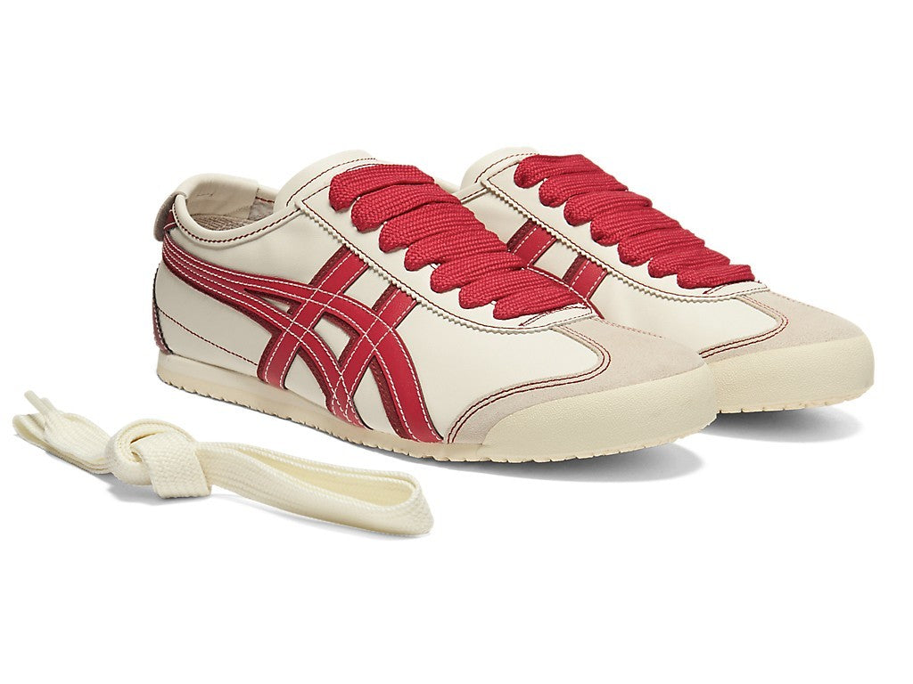1183C679-101 Onitsuka Tiger Mexico 66 "Cream/Red" (Men's)