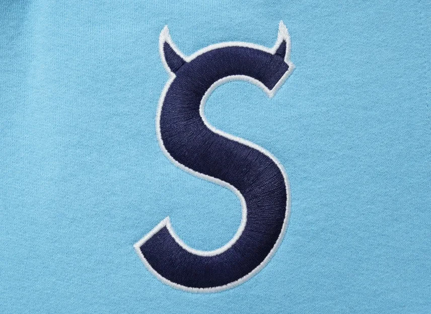 Supreme Devil S Logo Sweatpant "Light Blue"