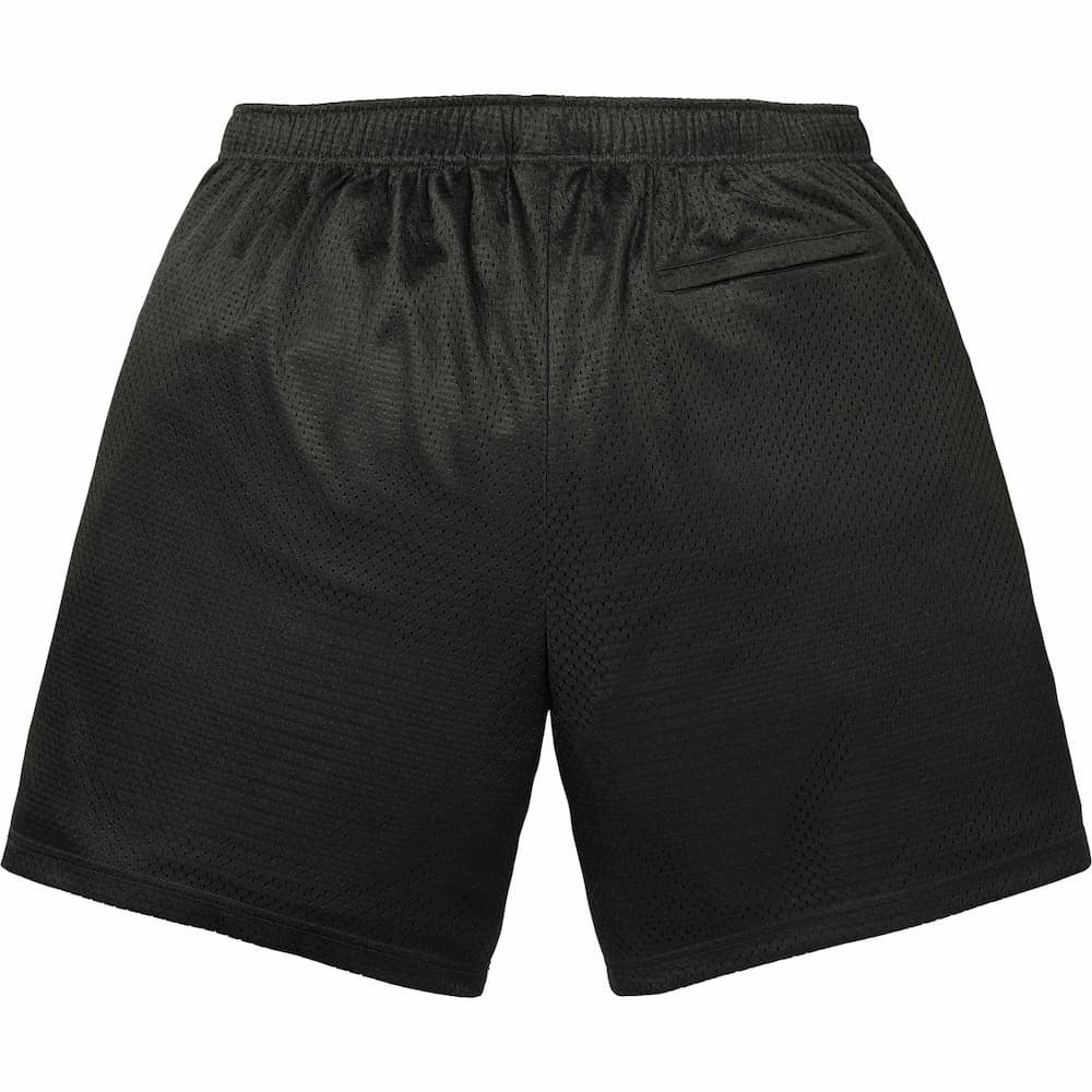 Supreme Small Box Baggy Mesh Short Black