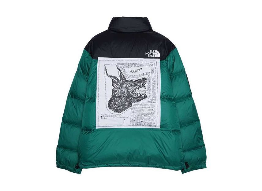 Supreme The North Face Nuptse Jacket Green