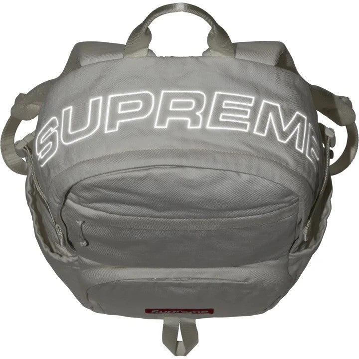 Supreme Denim Backpack White