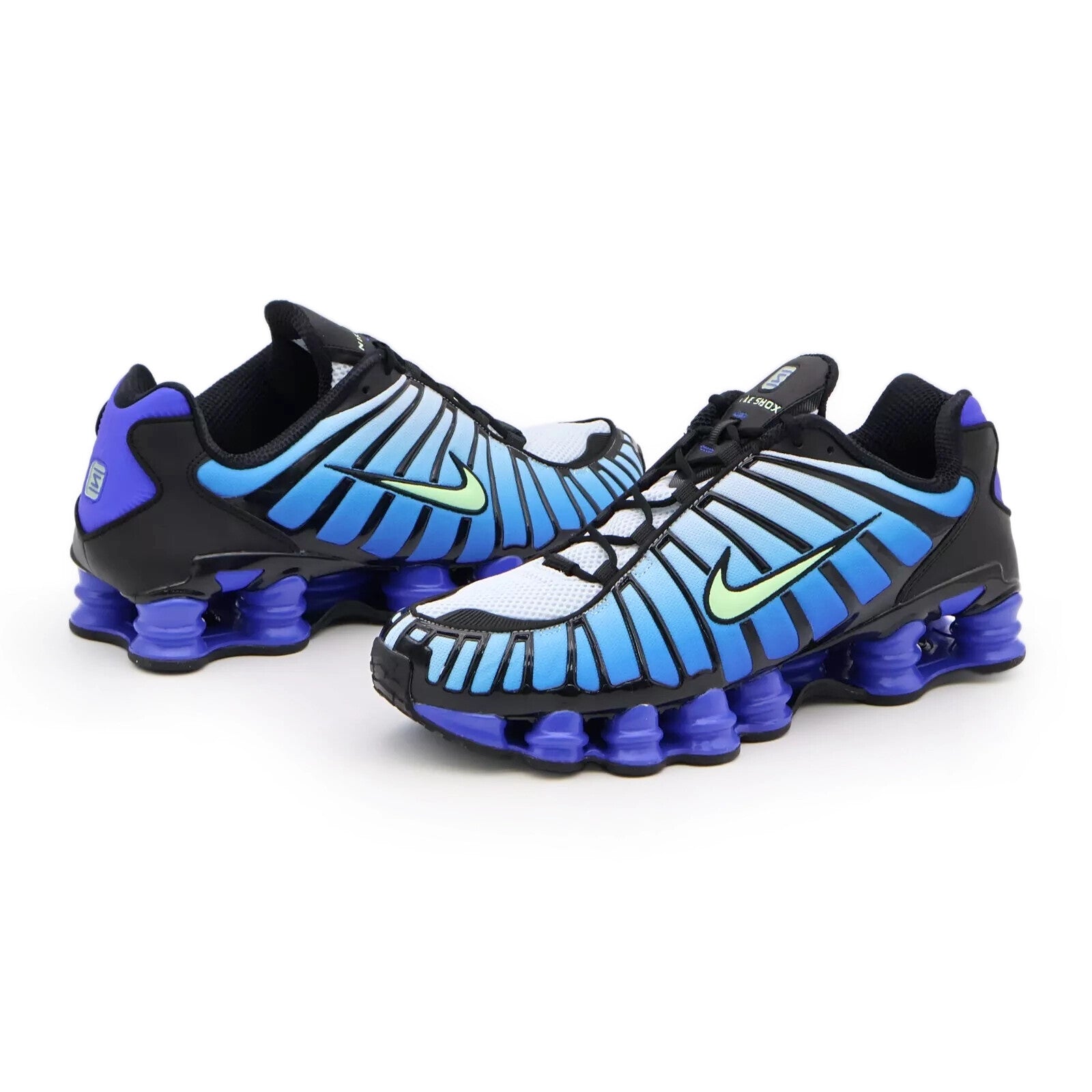 AV3595-009 Nike Shox TL Vapor GreenRacer Blue (Men's)