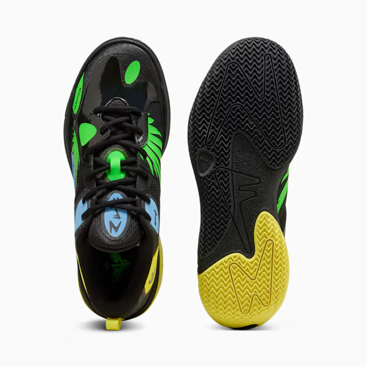 313234-02 Puma MB World 01 PUMA Black Lemon Crush (Men's)