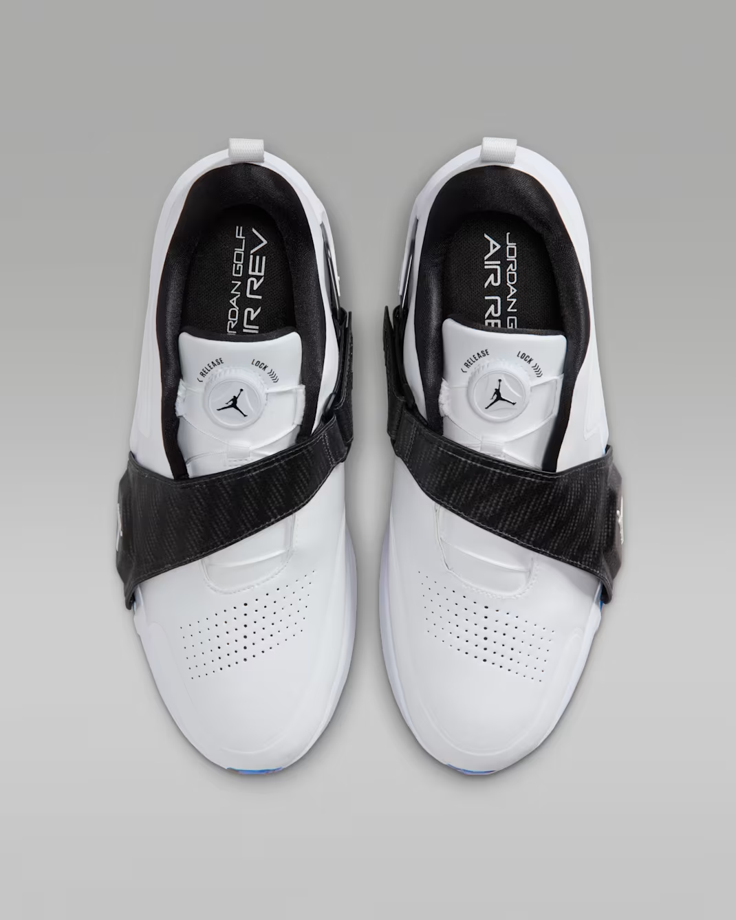 FV6338-103 Nike Jordan Air Rev Golf White Black (Men's)