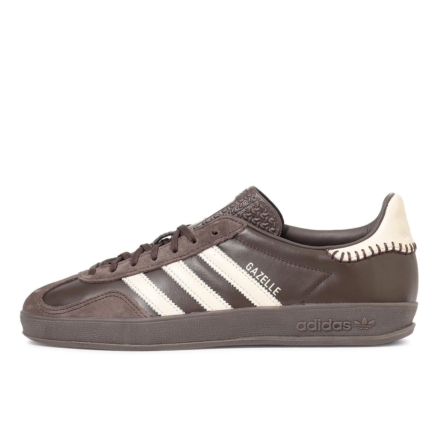 JQ1747 adidas Originals Gazelle Indoor Dark Brown Wonder White Dark Brown (Men's