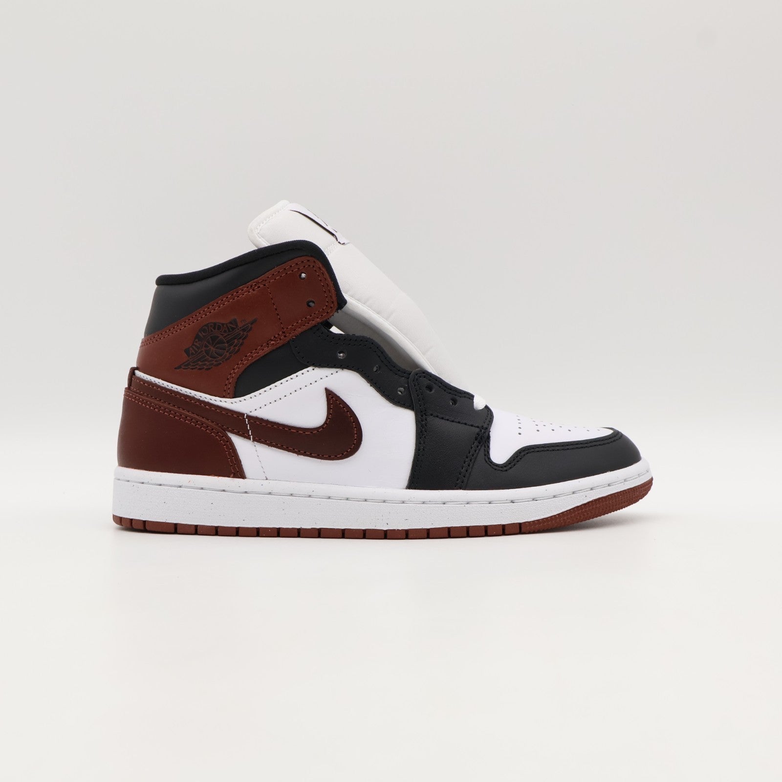HF3216-102 Nike Air Jordan 1 Mid SE White Black Dark Pony (Men's)