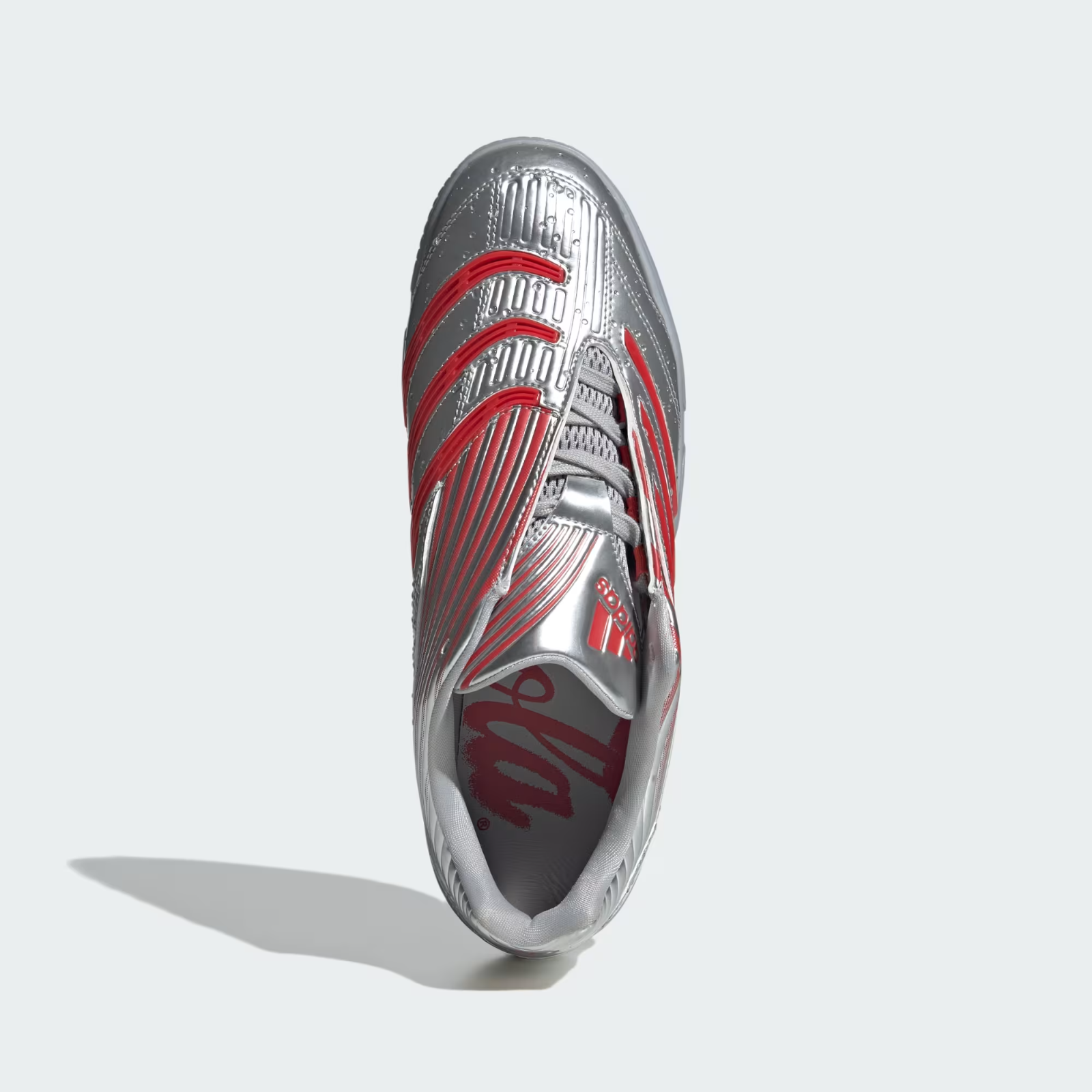 KH6906 Coca-Cola Ã adidas Predator Sala "Silver Metallic/None/Grey Two" (Men's)
