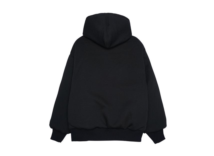 Supreme The North Face Down Filled Zip Up Hooded Sweatshirt Black NY52400I