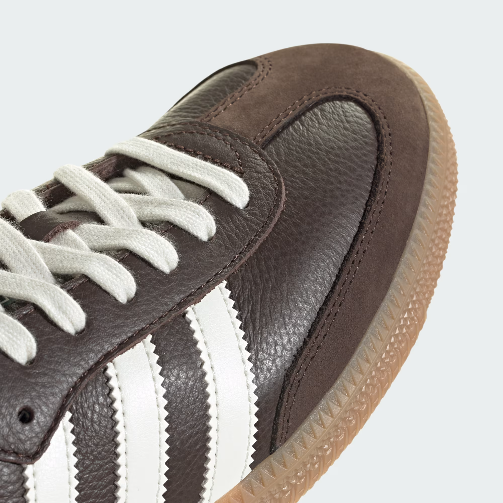 JR0891 adidas Originals Samba OG Dark Brown Off White Gum (Men's)