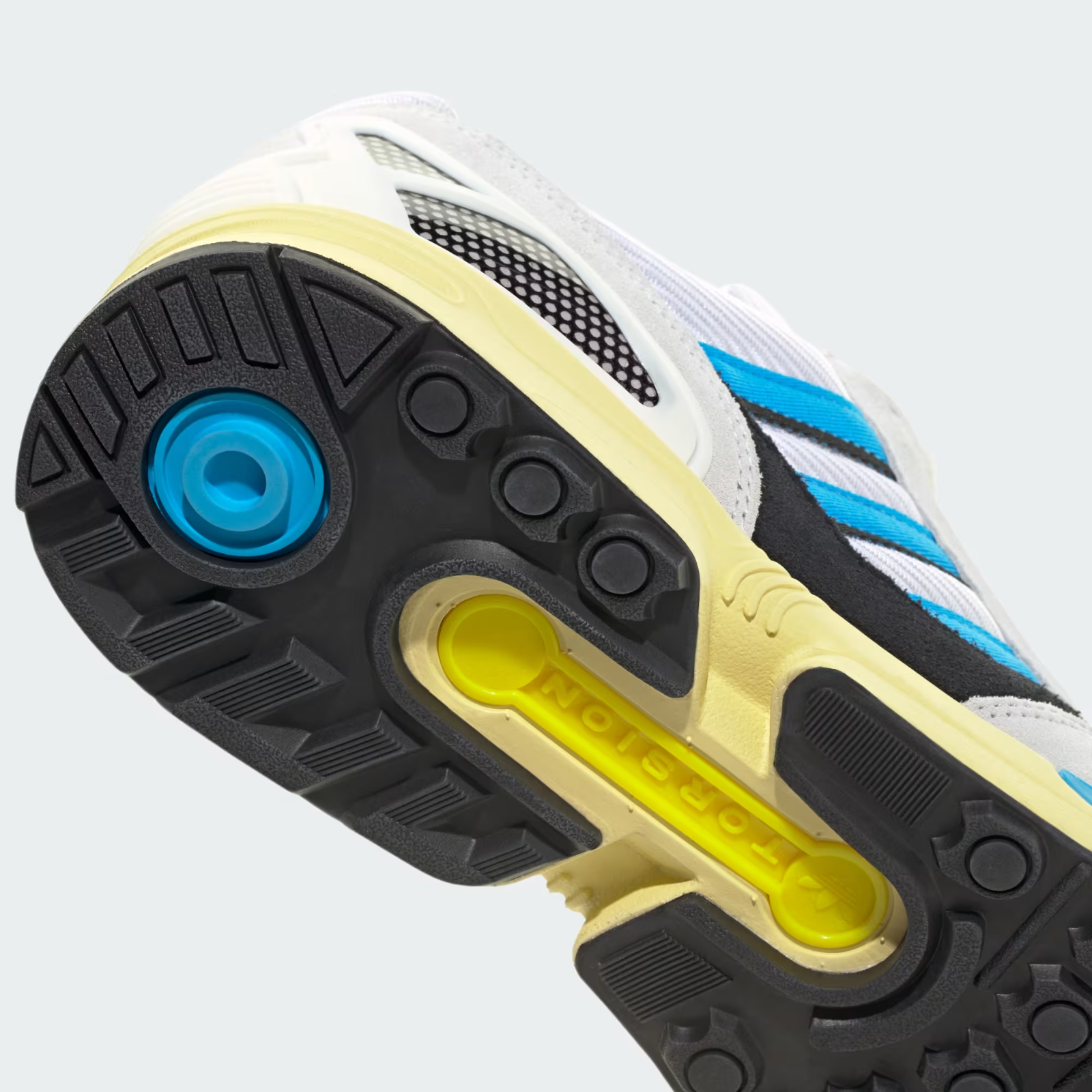 JR4609 adidas ZX 8000 MIG "Cloud White/Lucid Aquamarine/Powder Yellow" (Men's)