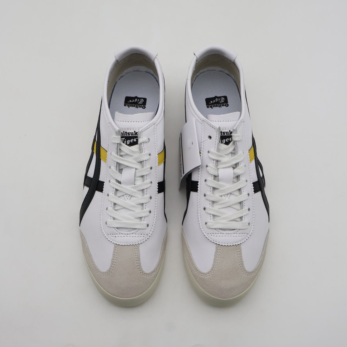1183C102-108 Onitsuka Tiger Mexico 66 WhiteSunflower Yellow (Men's)