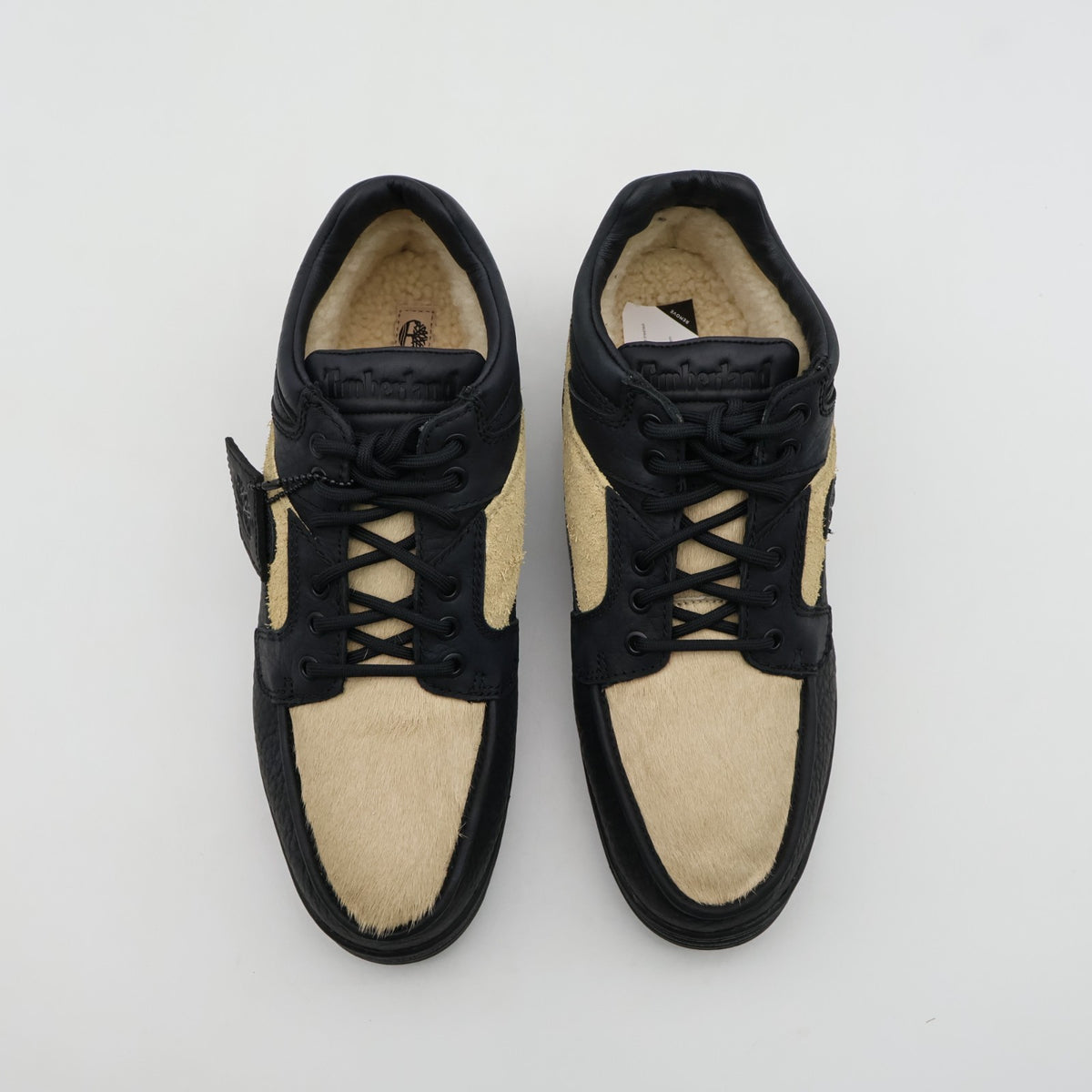TB0A44AGW02 the Apartment Timberland Heritage Moc Toe Mid Beige Black (Men's)