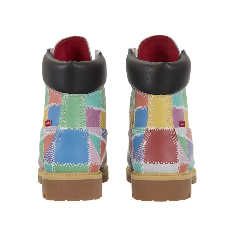 TB0A5TBZA6B Supreme Timberland Patchwork 6 Inch Premium Boot Multicolor (Men's)