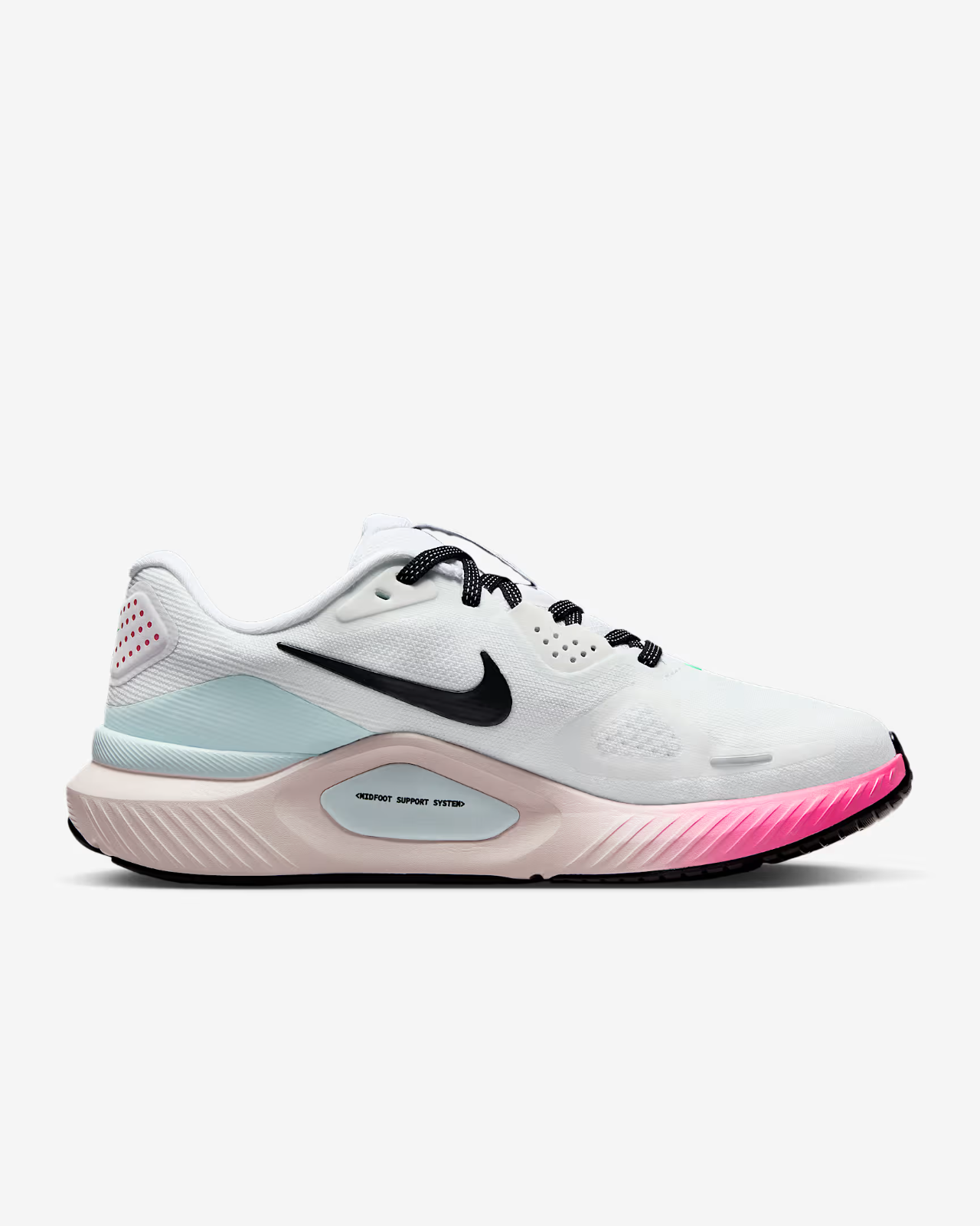 HJ1101-110 Nike Structure 26 White Glacier Ice Hyper Pink Black (Women's)