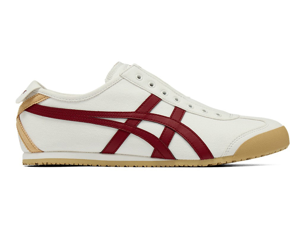 1183A360-131 Onitsuka Tiger Mexico 66 Slip-On Off WhiteBeet Juice (Men's)