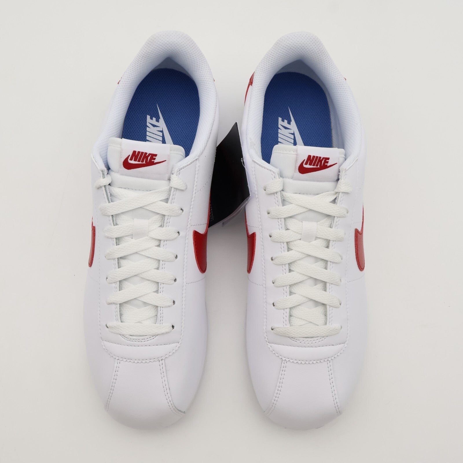 DM4044-108 Nike Cortez Forrest Gump White Varsity Red Blue (Men's)
