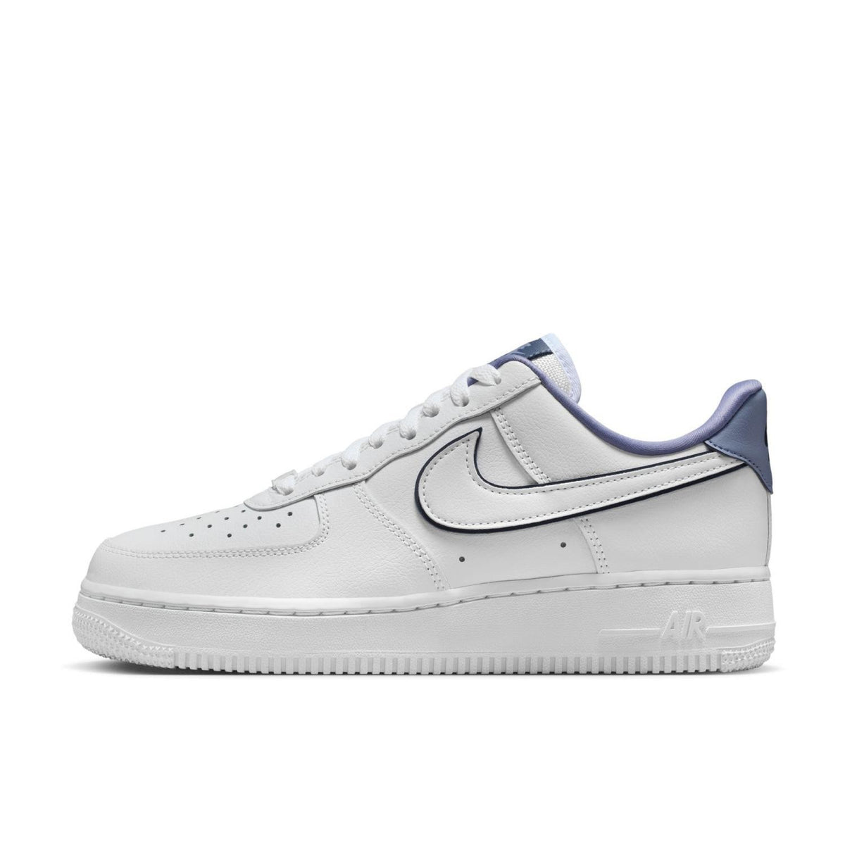 IO4226-102 Nike AIR FORCE 1 '07 WHITE MIDNIGHT NAVY-WORLD INDIGO (Women's)