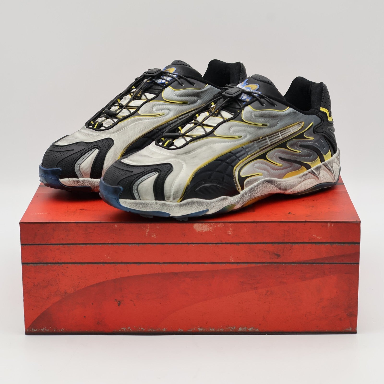 402456-01 A$AP Rocky Puma Inhale Warm White Puma Black PelÃ© Yellow (Men's)
