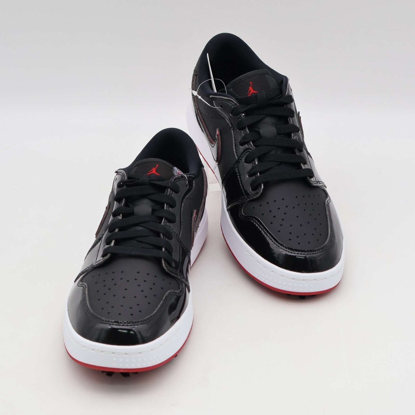 IQ3417-002 Nike Air Jordan 1 Low Golf Black White Varsity Red (Men's)