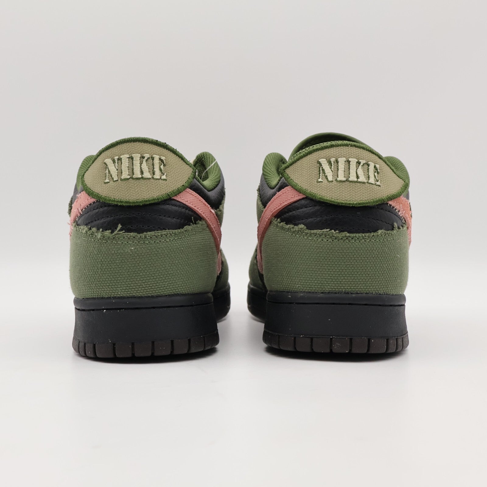 IB2256-300 Nike Dunk Low Retro LTD Army Olive Black Velvet Brown Rust (Men's)