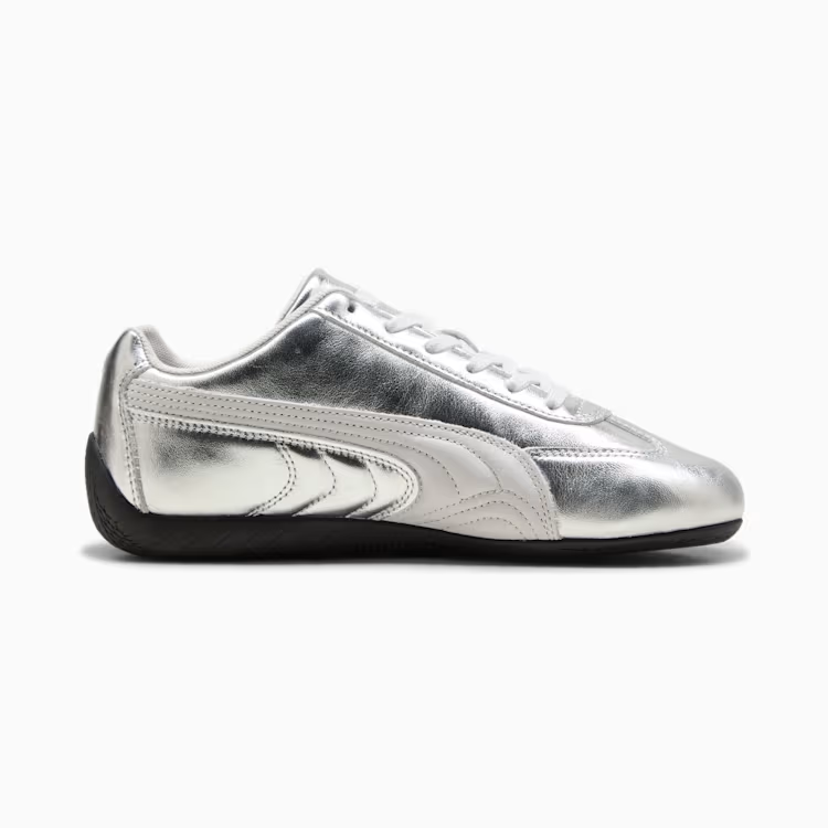 406881-01 Puma Speedcat Silver Feather Gray PUMA Black (Women's)