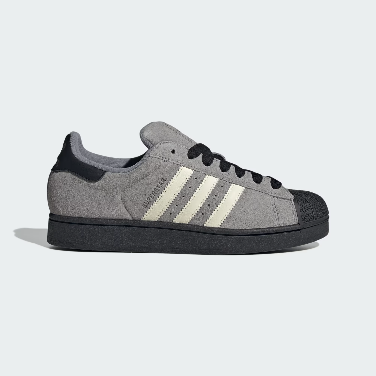 JQ3222 adidas Orignals Superstar 2 Grey Three Cream White Core Black (Men's)