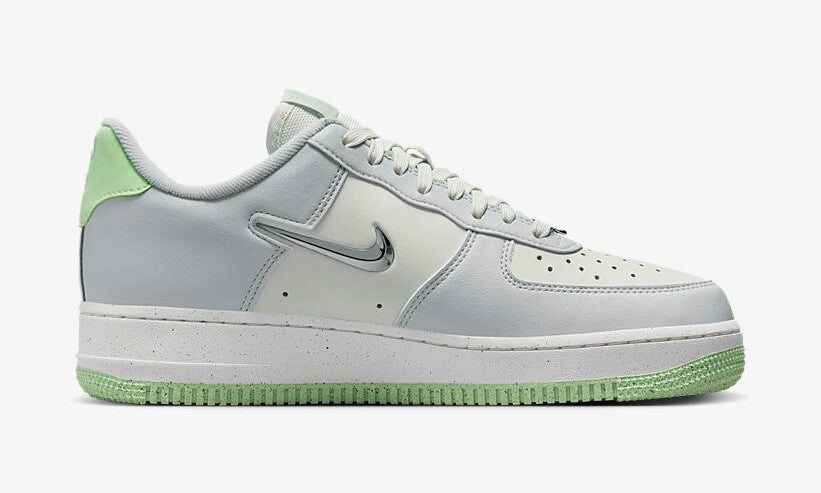 FN8540-001 Nike Air Force1 Low Next Nature SE Sea Glass Light Silver (Women's)