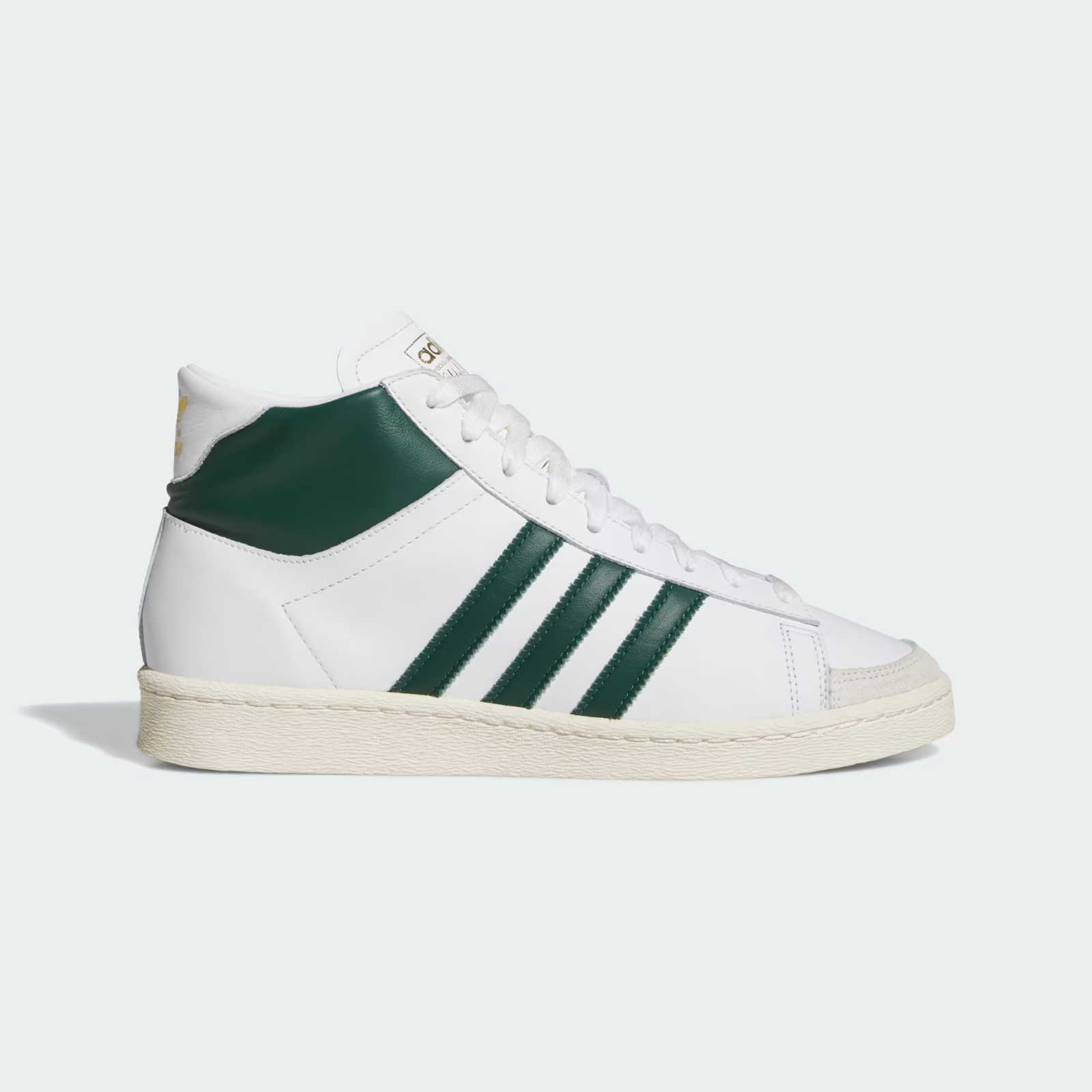 JI3444 adidas Originals Jabbar Hi Cloud White Collegiate Green Off White (Men's)