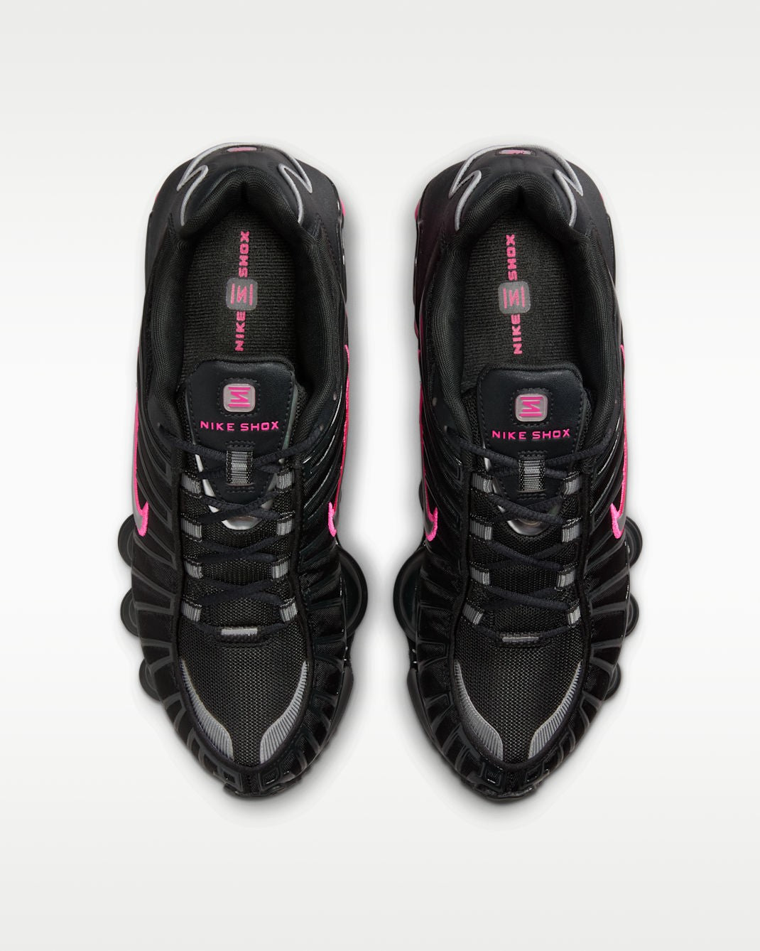 IQ0273-045 Nike Shox TL Off Noir Hyper Pink Metallic Silver (Women's)