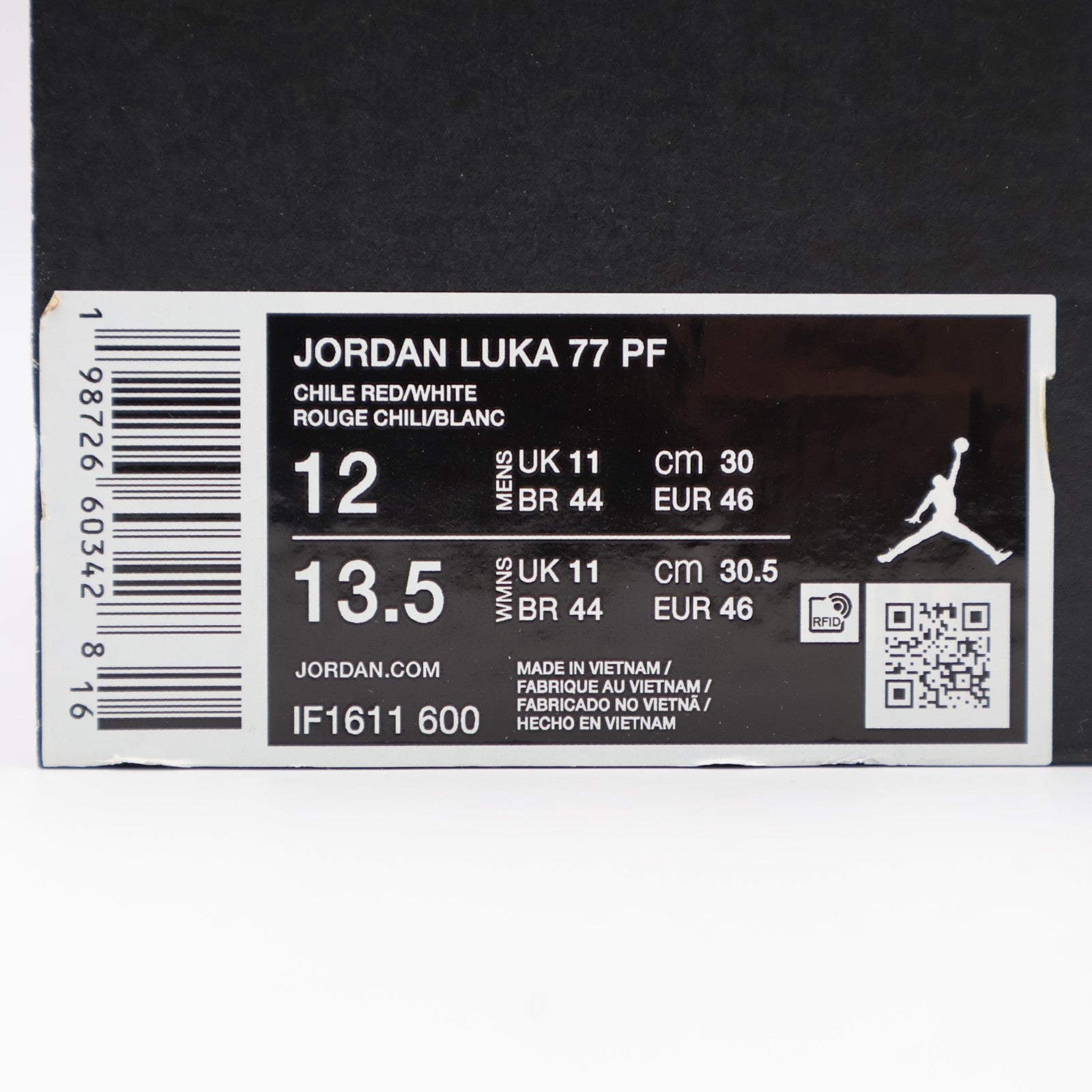 IF1611-600 Nike Luka 77 'Chili Red PF Basketball Shoes RM 469 Chile Red (Men's)