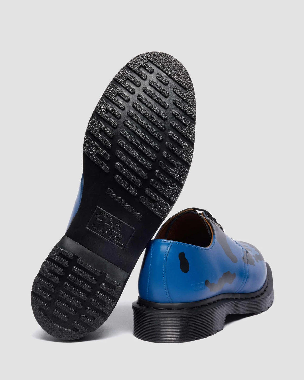 42936400 Supreme Dr.Martens 1461 Skull 3 Eye Shoe Blue Black (25FW Week 14) (Men