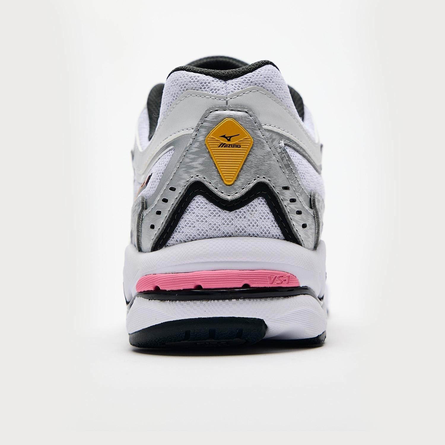 D1GA265201 Mizuno Wave MG4 LS "White/Yellow/Pink" (Men's)