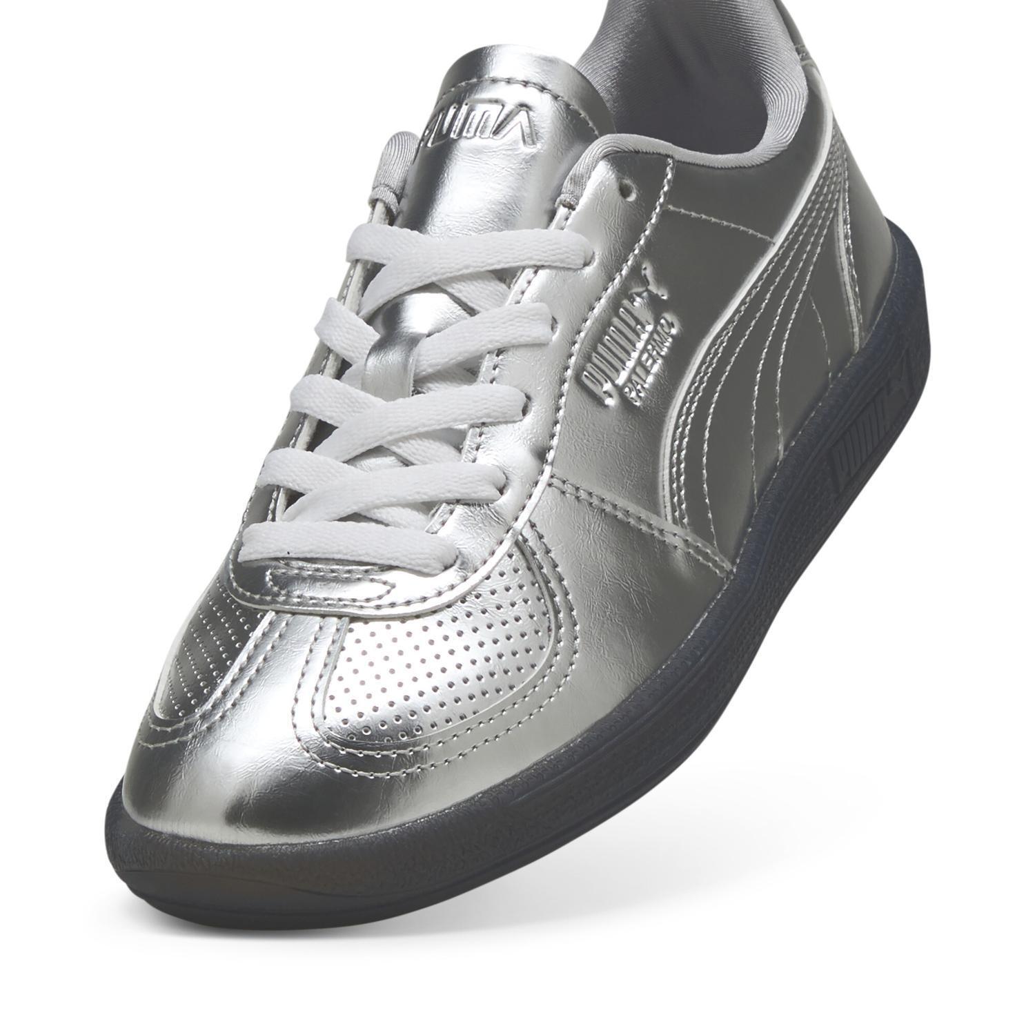 400450-01 PUMA PALERMO ASTRO ESCAPE WNS PUMA SILVER-PUMA BLACK (Men's)