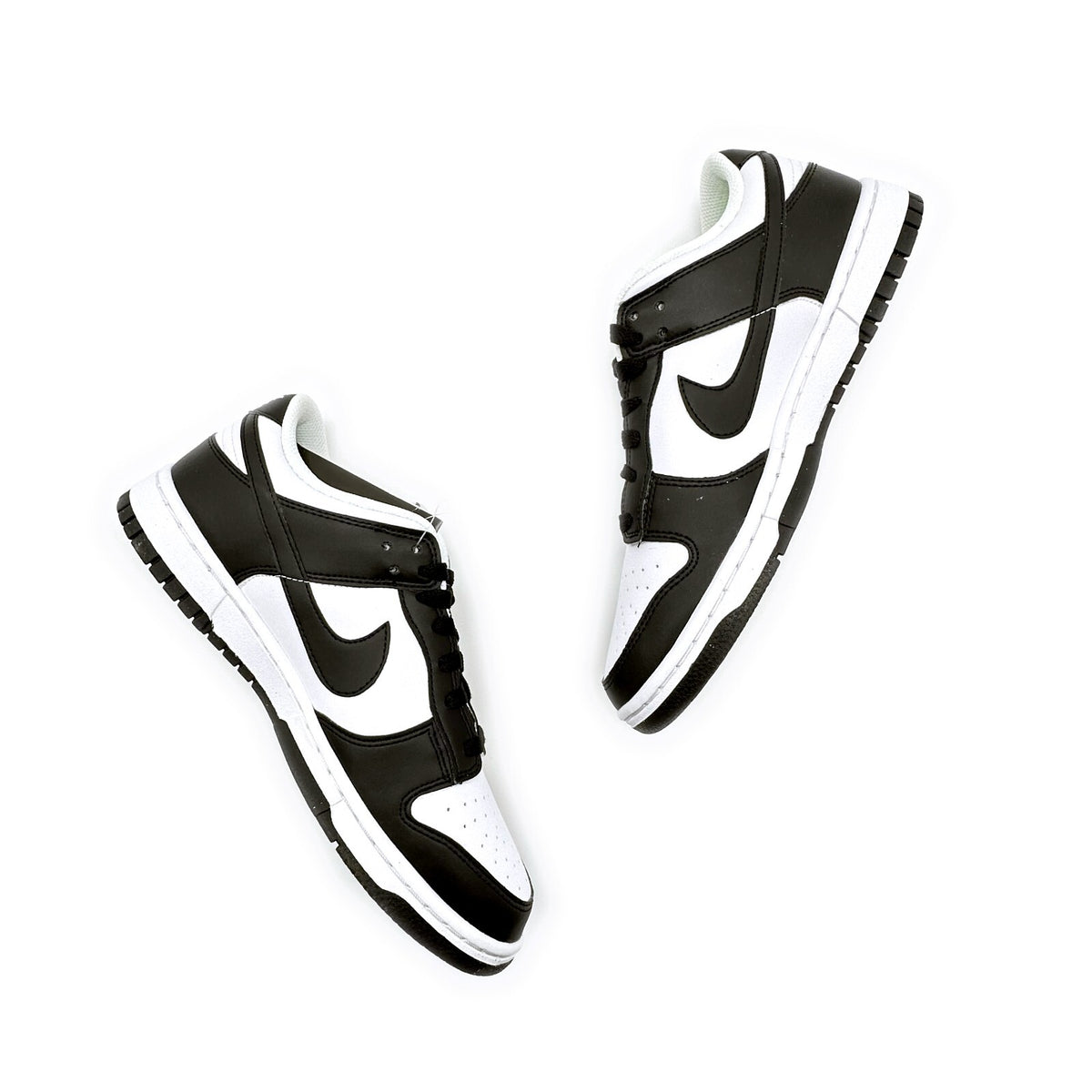 DD1873-102 Nike Dunk Low Next Nature White Black Panda Womens