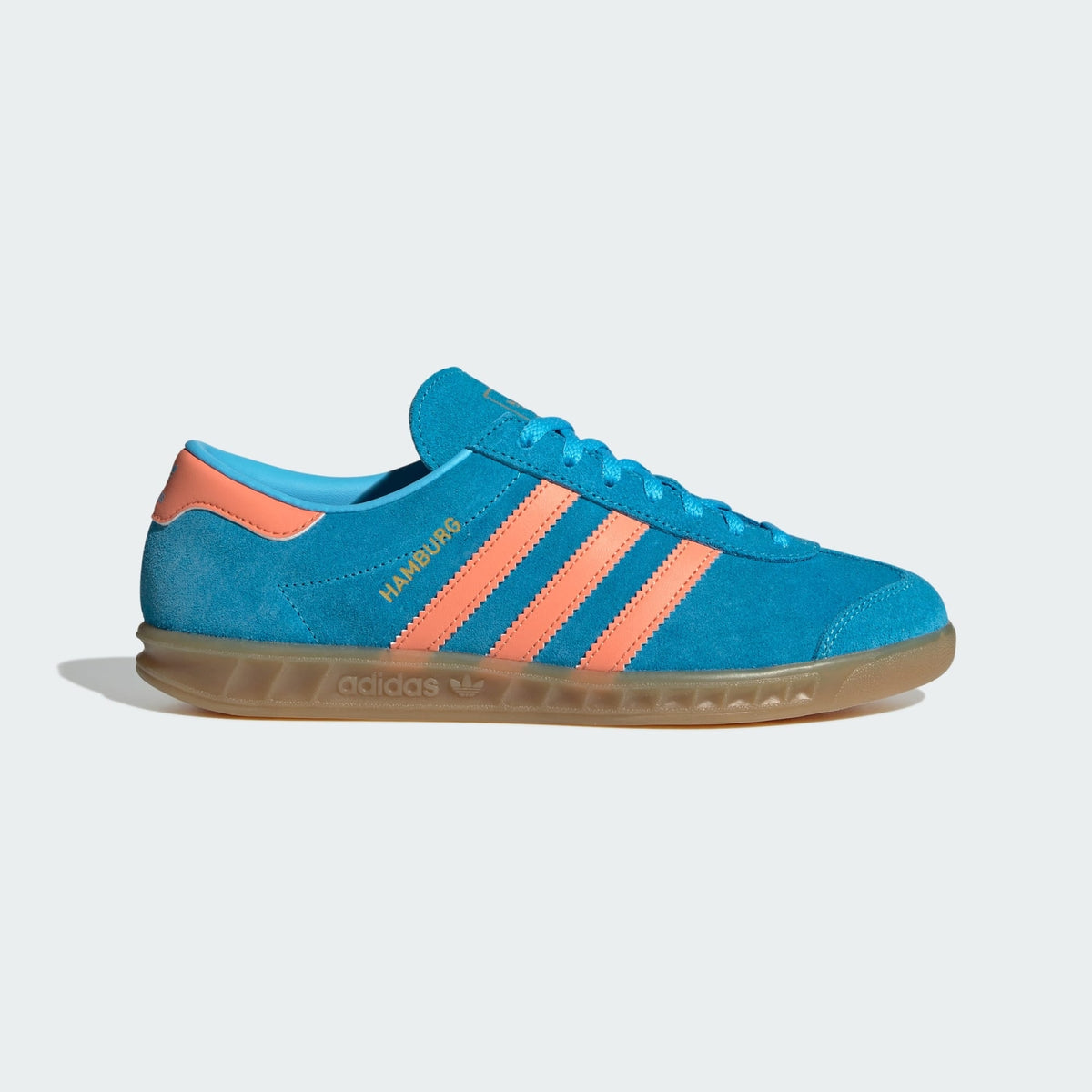 JS0682 adidas Originals Hamburg Sky Rush Semi Coral Gold Metallic (Women's)