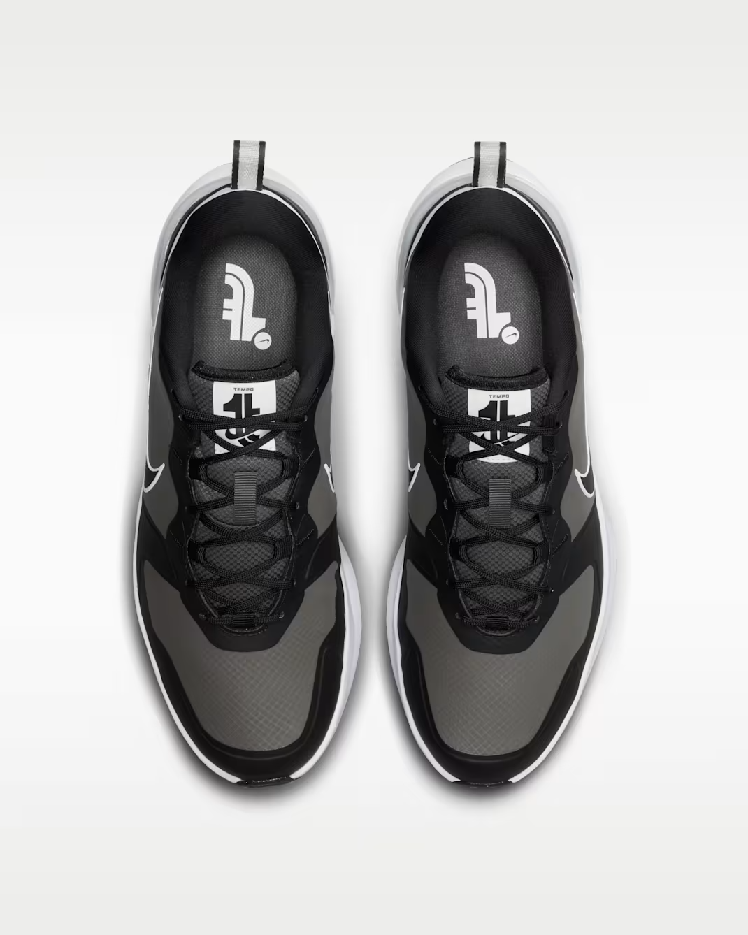 IM7959-200 Nike Tempo G "Medium Ash/Black/White" (Wide) (Men's)