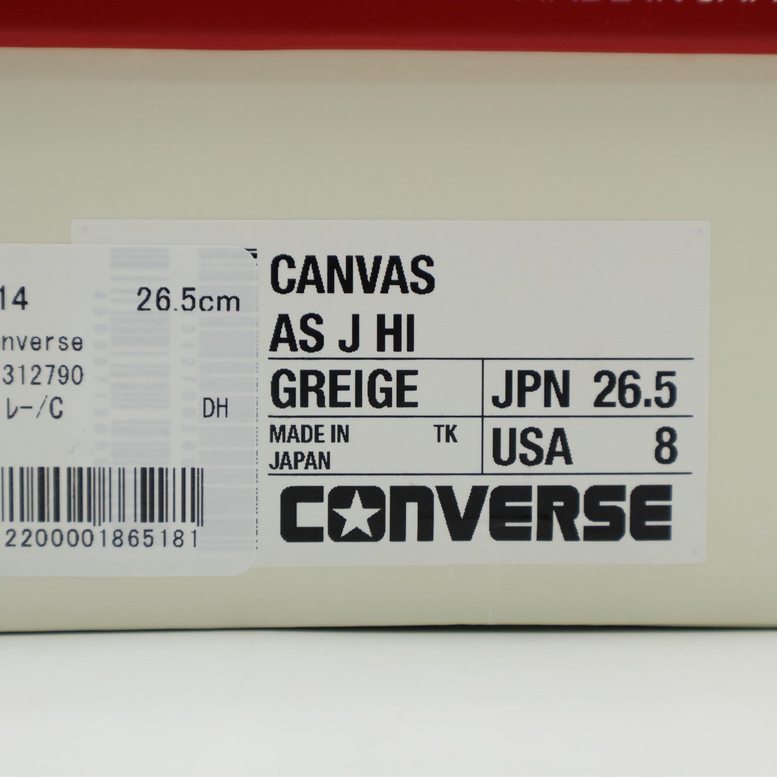 31312790 Converse All Star J HI Grege (Men's)