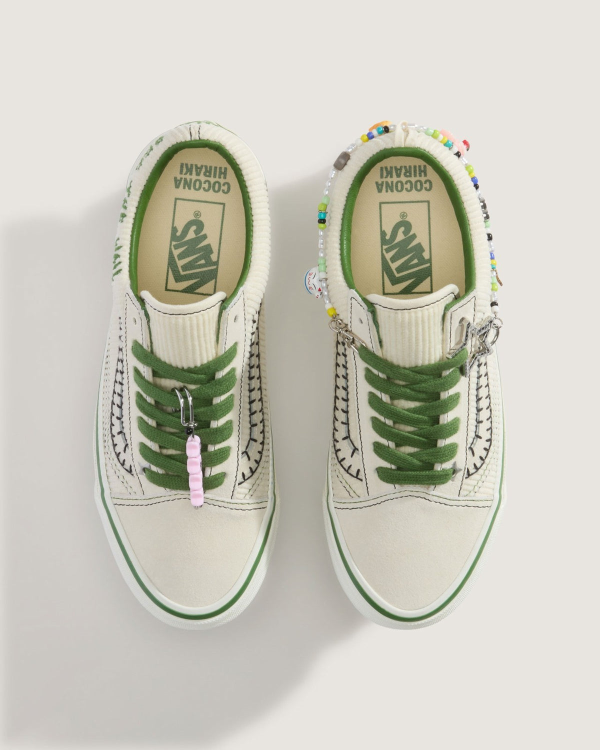 VN000EGYCRM VANS PREMIUM OLD SKOOL CHARMS CREAM (Men's)