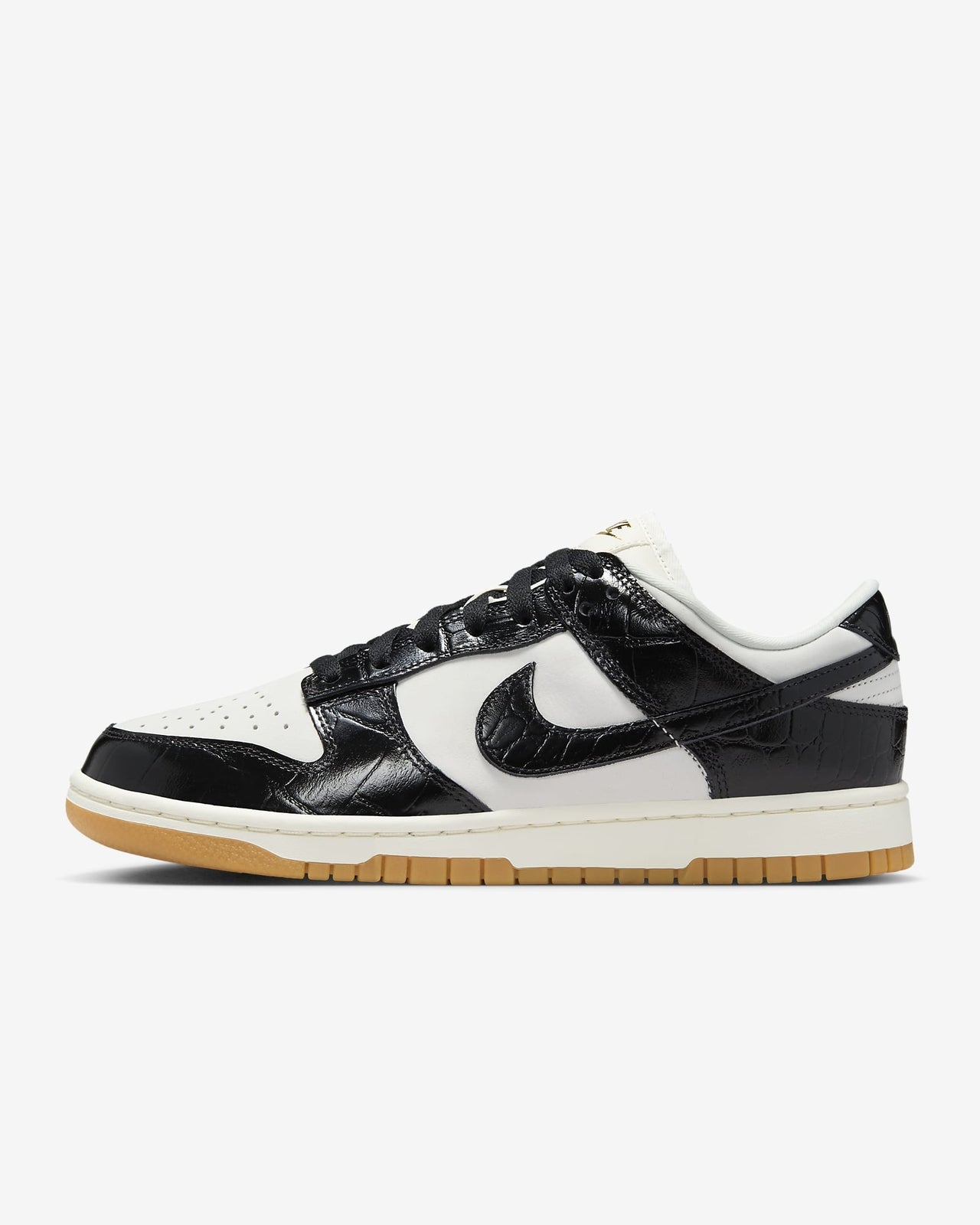 FJ2260-003 Nike Dunk Low Black Croc (Women's)