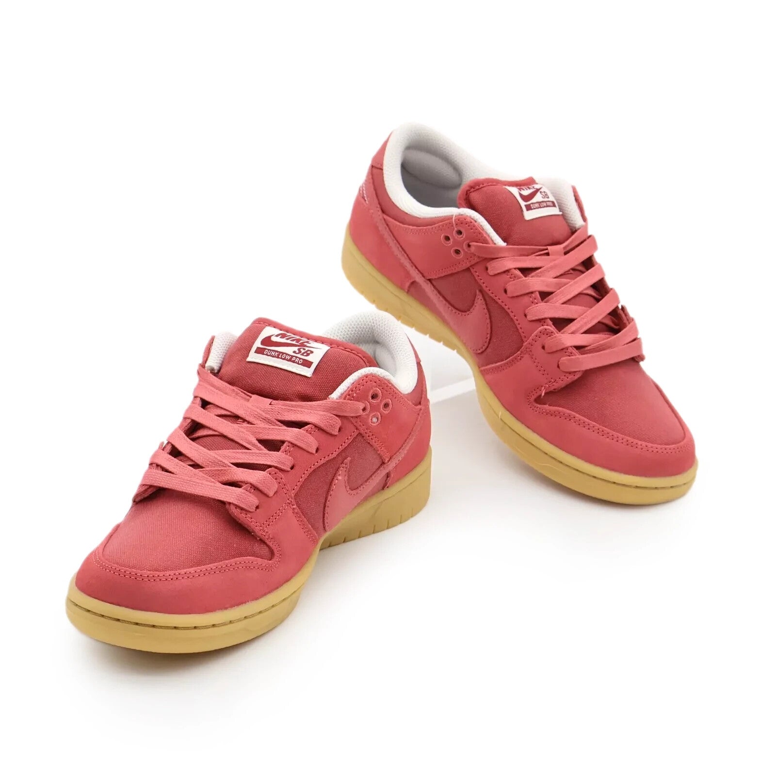 DV5429-600 Nike Dunk Low SB Adobe Red Gum Light Brown Pink Phantom Beige (Men's)