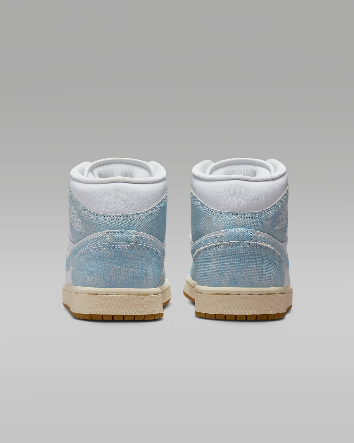 HQ2005-100 Nike  Air Jordan 1 Mid Denim Gum (Women's)