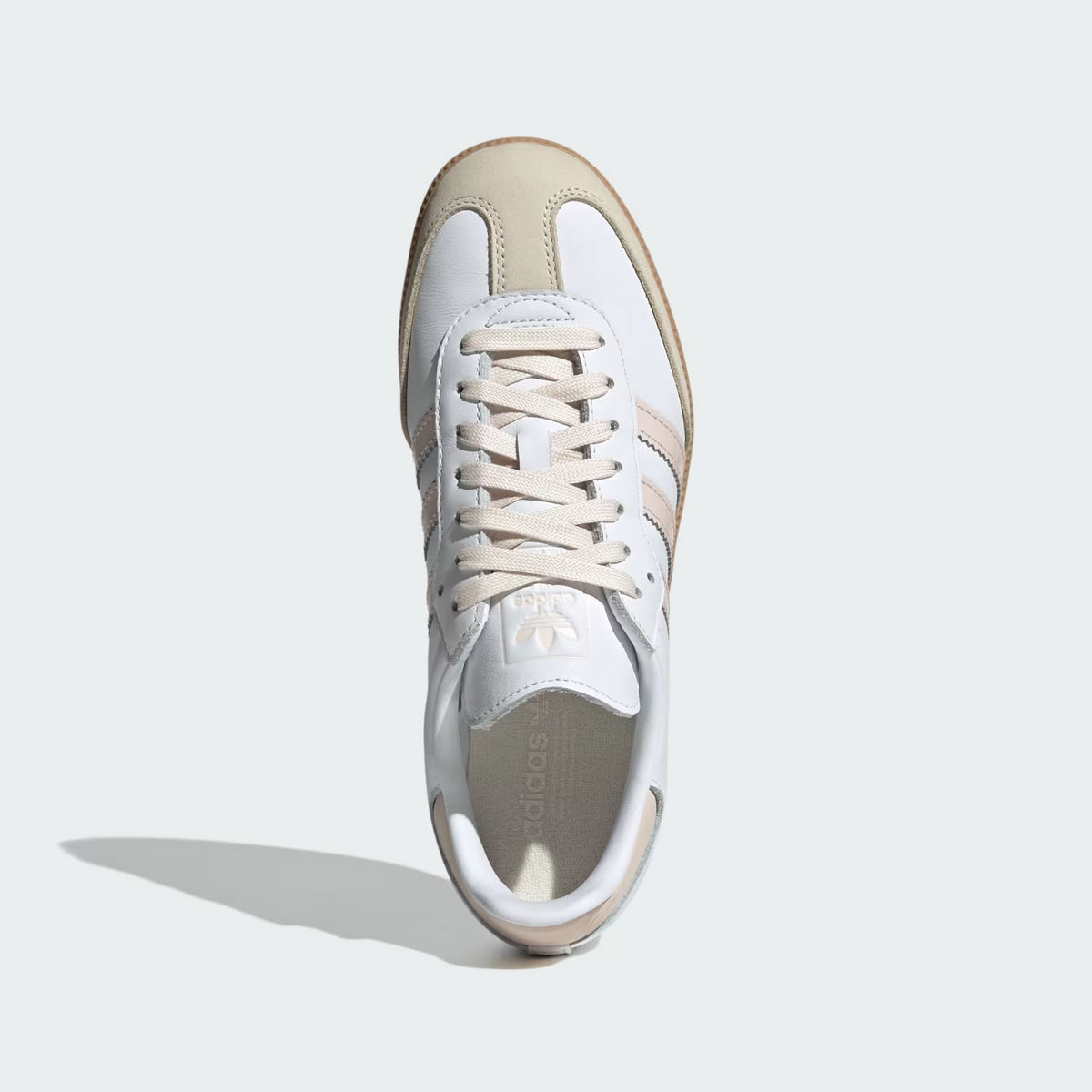 JS1351 adidas Samba OG Cloud White/Wonder Quartz/Gum (Women's)