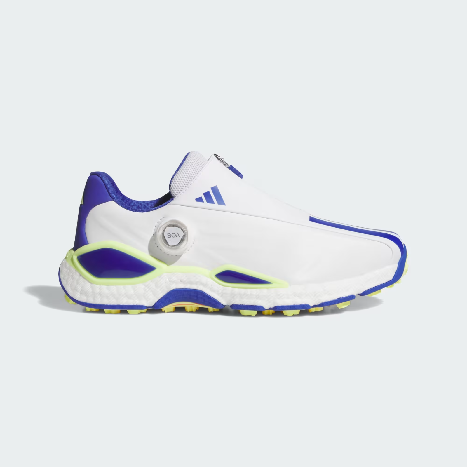 KI5739 adidas Codechaos 27 Boa Spikeless Golf "Cloud White/Dual Indigo" (Men's)