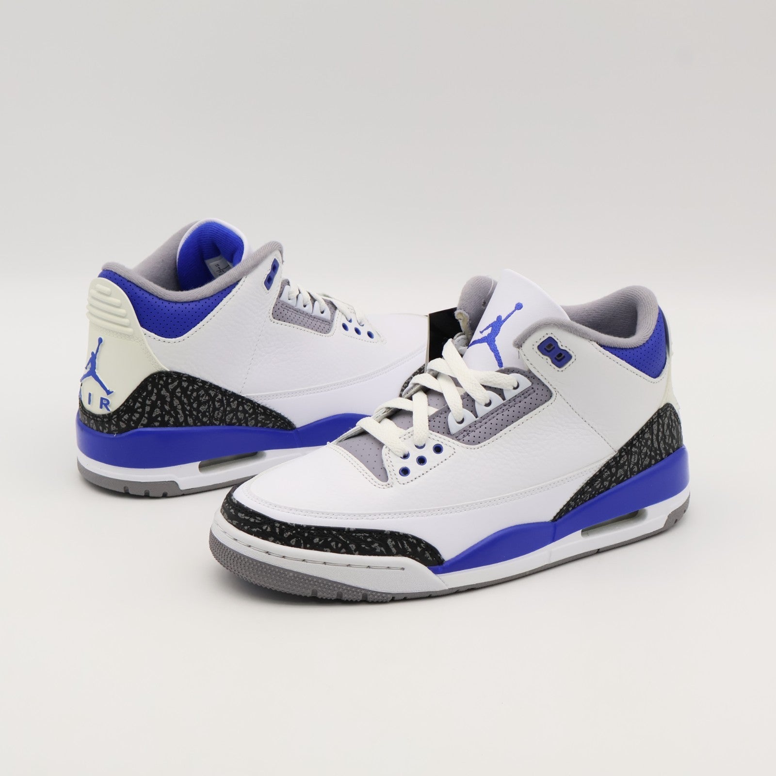 CT8532-145 Nike Air Jordan Air Jordan 3 Racer Blue White Cement Grey (Men's)