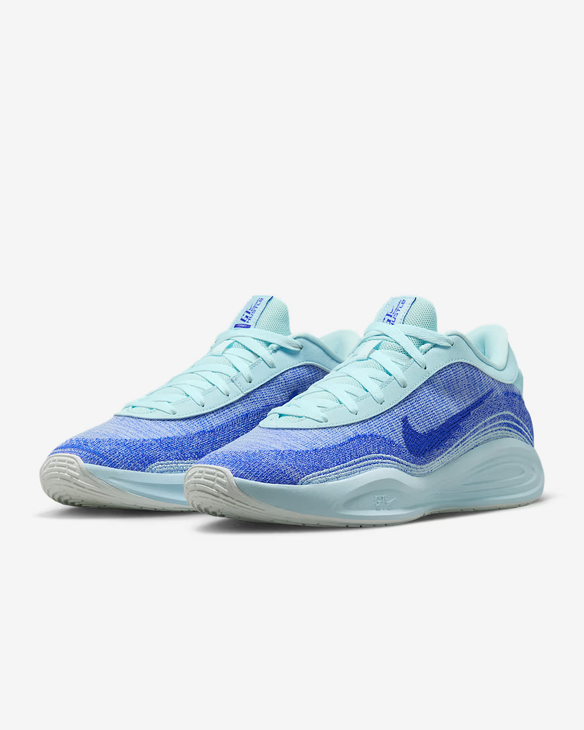 FJ7808-402 Nike GT Hustle Academy Glacier Blue Sail Racer Blue (Men's)